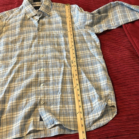 Calder Carmel Linen Limited Edition Button Down Shirt. Size Large. - Picture 14 of 14